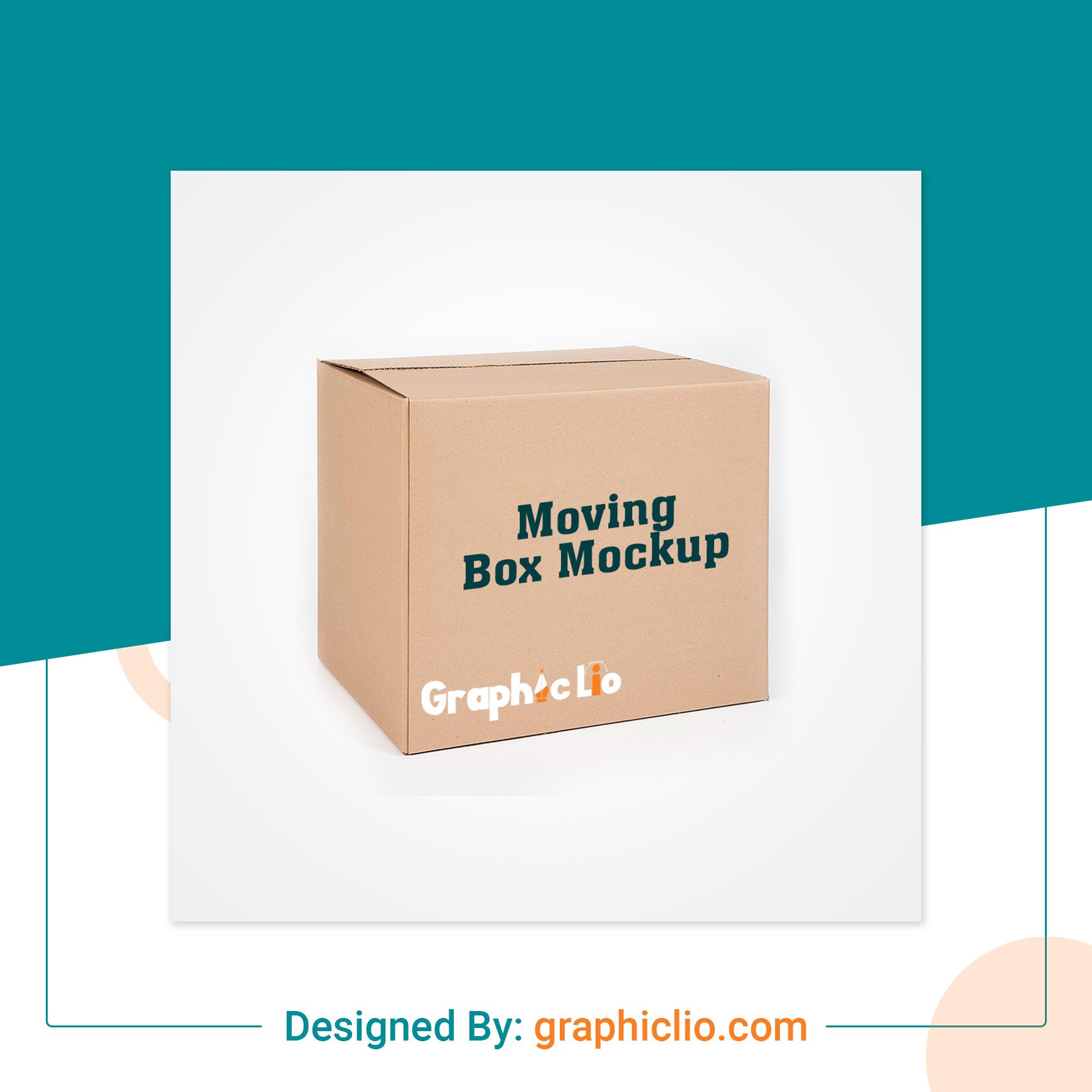 Moving Box Mockup