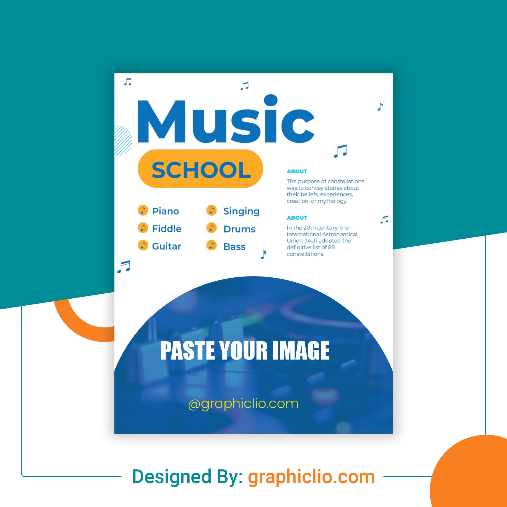 Music School Poster