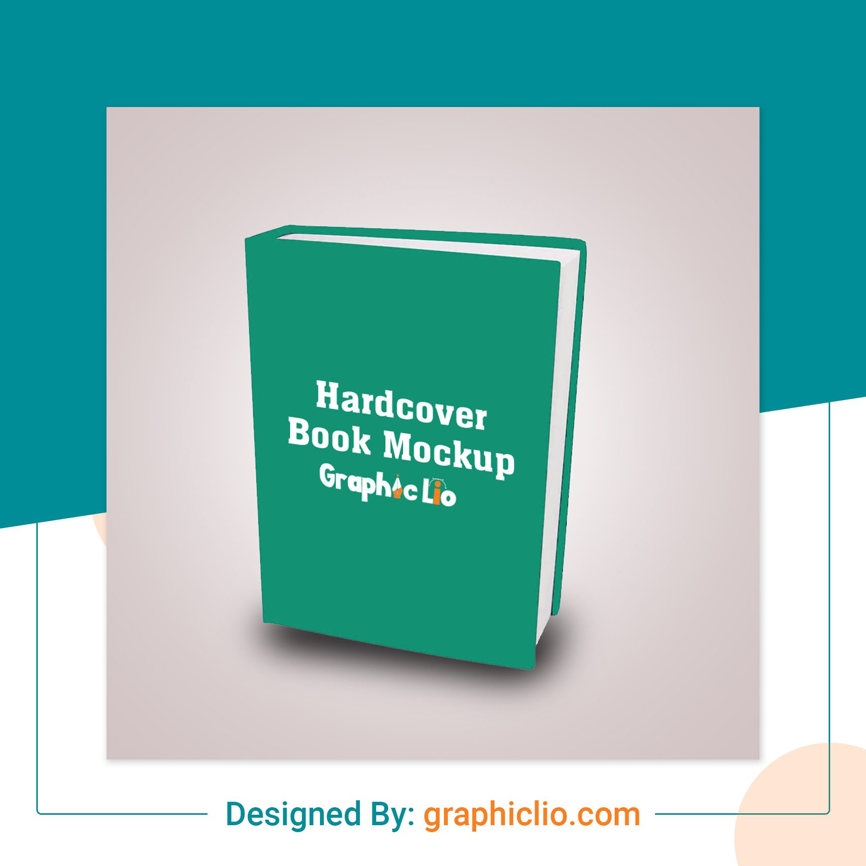 Hardcover Book Mockup