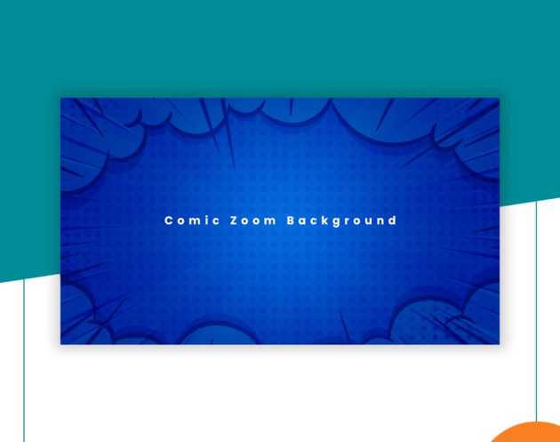 Comic Zoom Background