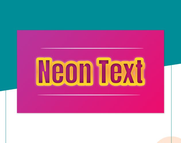 Neon Text Effect