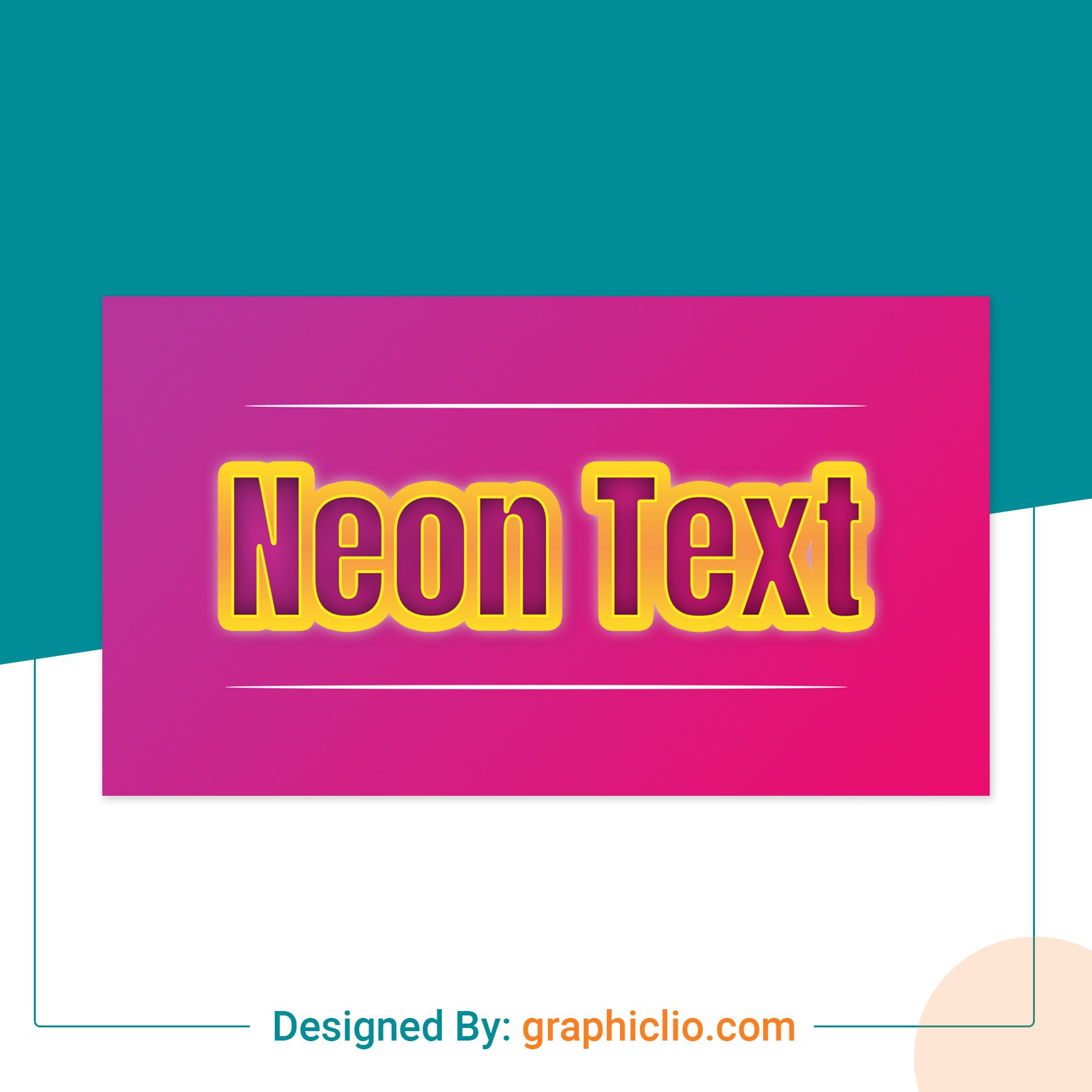 Neon Text Effect