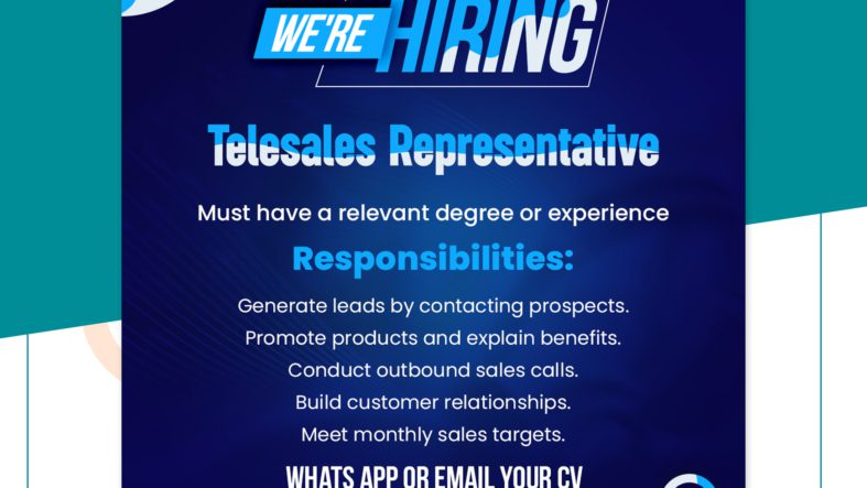 Hiring Telesales Poster