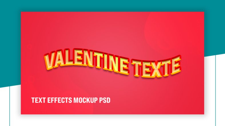 Valentine Text Effect