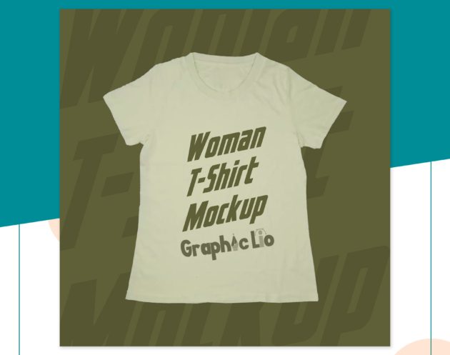 Woman T Shirt Mockup